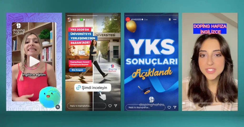 doping hafıza ingilizce reklamlar